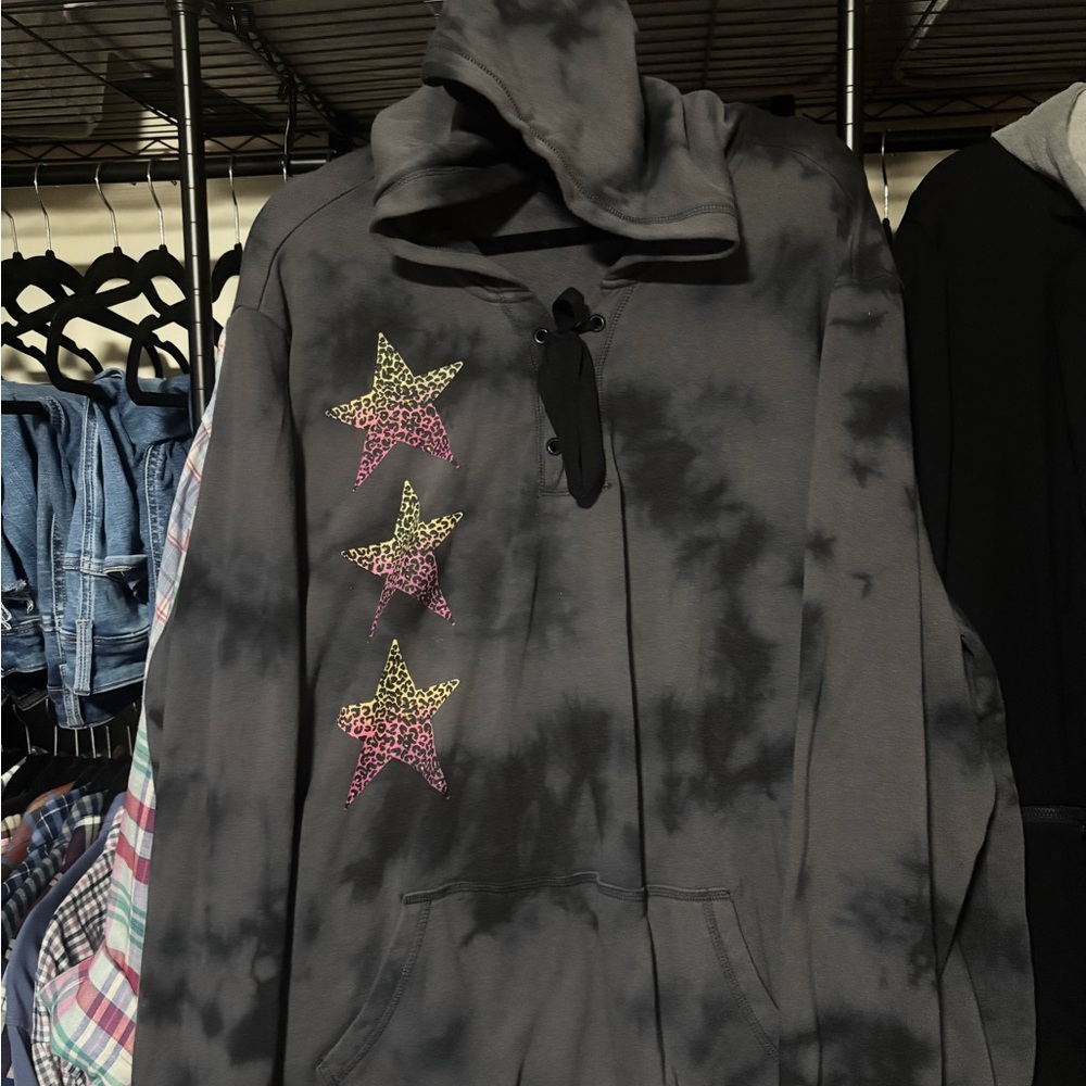 Lovesick (Torrid) Charcoal Gray Hoodie